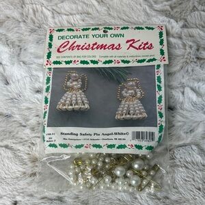 Decorate Your Own Christmas Safety Pin Angel Kit